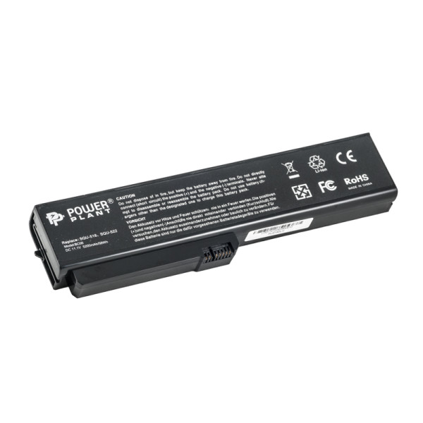 Аккумулятор PowerPlant для ноутбуков Fujitsu Amilo V3205 (SQU-522, FU5180LH) 11.1V 5200mAh